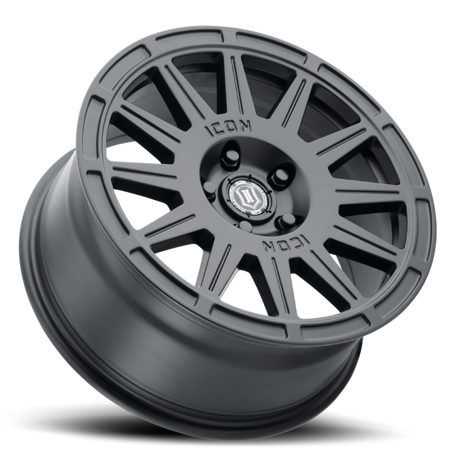 ICON Alloys - SHIELD SATIN BLACK 20X9 8X180 +12mm - Image 6