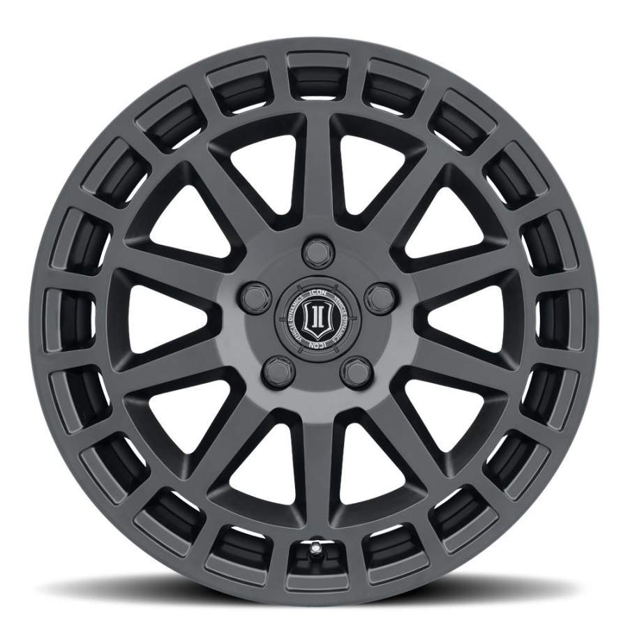 ICON Alloys - RAIDER SATIN BLACK 17X8.5 6X5.5 0mm - Image 2