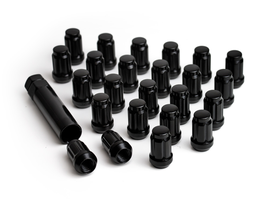 ICON Alloys - ICON ALLOYS LUG NUT KIT BLACK - 12MM X 1.5MM / 24 COUNT WITH KEY - 89121524B - Image 1