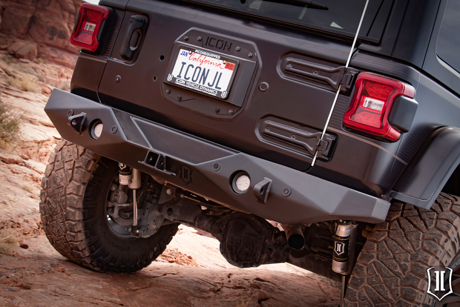 ICON Impact Series Offroad Armor - ICON ICON IMPACT 2.5" RUBBER GROMMET LED REVERSE LIGHT KIT - 25177 - Image 3