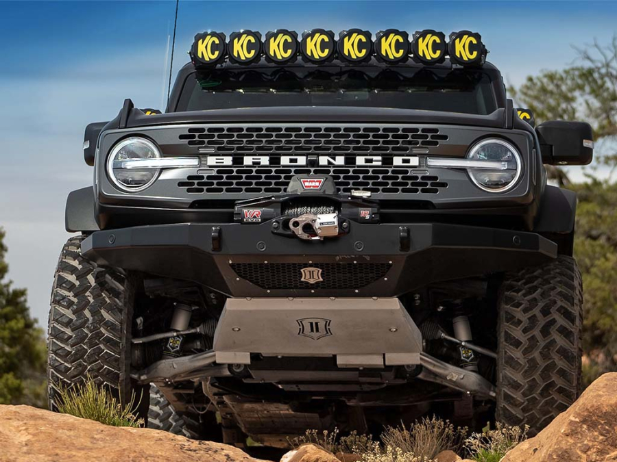 ICON Vehicle Dynamics - ICON 2021-UP FORD BRONCO HOSS 1.0 SUSPENSION PACKAGE 2.5 FRONT EXP COILOVER - 48601 - Image 4