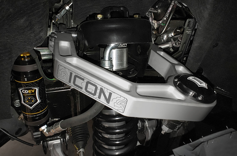 ICON Vehicle Dynamics - ICON 2021-UP FORD BRONCO FRONT 2.5 VS REMOTE RESERVOIR COILOVER KIT WITH CDEV - 48700E - Image 6