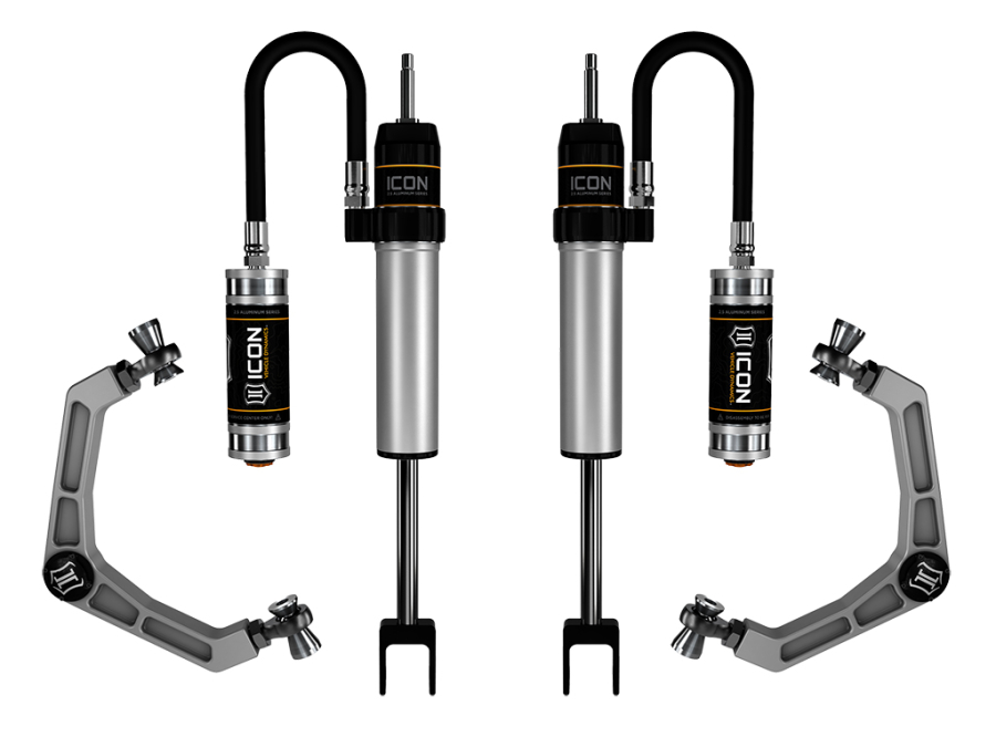 ICON Vehicle Dynamics - ICON 2020-UP GM HD 0-2" LIFT REMOTE RESERVOIR SHOCK SYSTEM WITH BILLET UCA - 78734 - Image 2