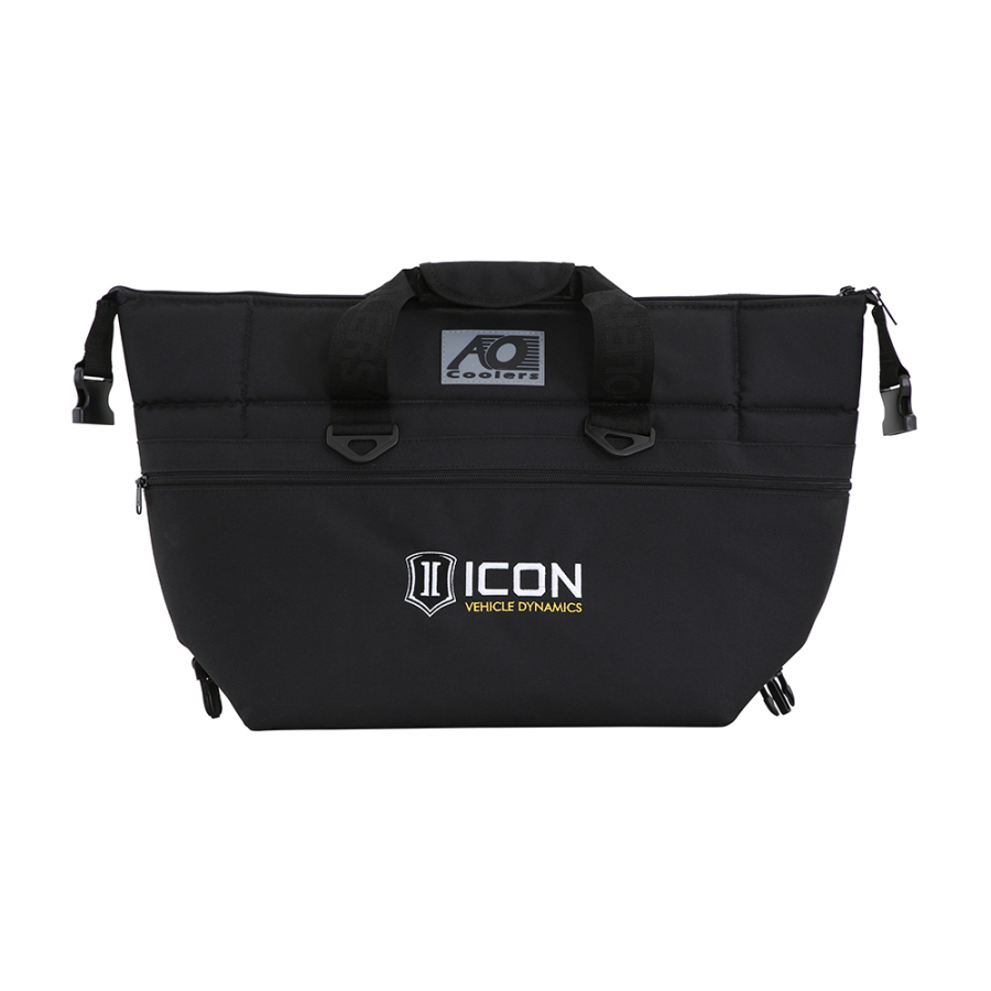 ICON Vehicle Dynamics - ICON 24PK CANVAS AO COOLER WITH STANDARD ICON LOGO - ICON-2142-STL-BL-24PK - Image 4