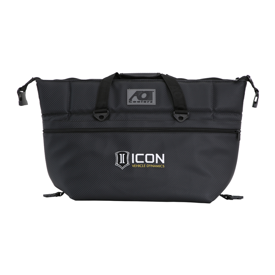 ICON Vehicle Dynamics - ICON 24PK CARBON AO COOLER WITH STANDARD ICON LOGO - ICON-2142-STL-BL/CB-24PK - Image 5