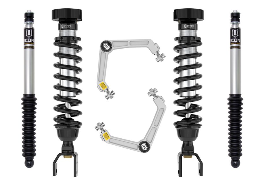 ICON Vehicle Dynamics - ICON 2019-UP RAM 1500 2-3" LIFT STAGE 1 SUSPENSION SYSTEM WITH BILLET UPPER CONTROL ARMS - K213111 - Image 5