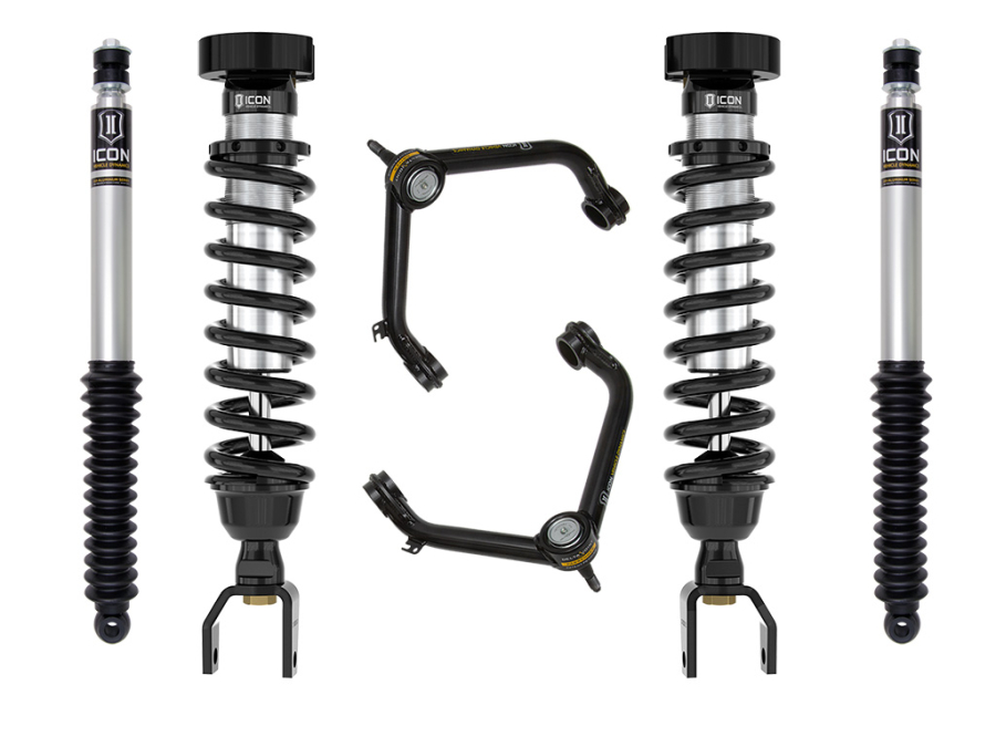 ICON Vehicle Dynamics - ICON 2019-UP RAM 1500 2-3" LIFT STAGE 1 SUSPENSION SYSTEM WITH TUBULAR UPPER CONTROL ARMS - K213111T - Image 5