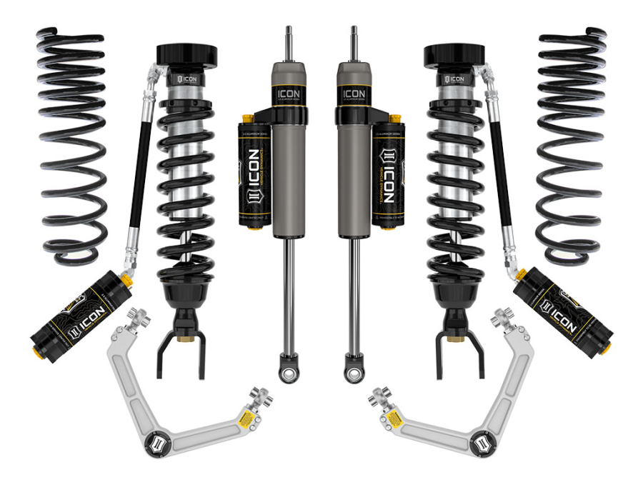 ICON Vehicle Dynamics - ICON 2019-UP RAM 1500 2-3" LIFT STAGE 4 SUSPENSION SYSTEM WITH BILLET UPPER CONTROL ARMS - K213114 - Image 5