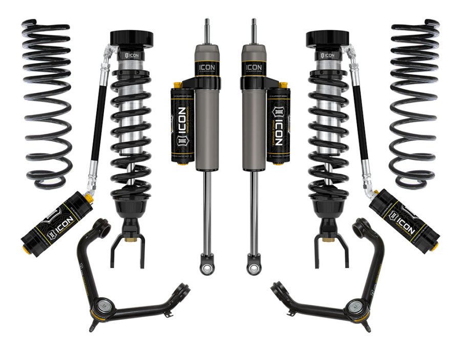 ICON Vehicle Dynamics - ICON 2019-UP RAM 1500 2-3" LIFT STAGE 4 SUSPENSION SYSTEM WITH TUBULAR UPPER CONTROL ARMS - K213114T - Image 5