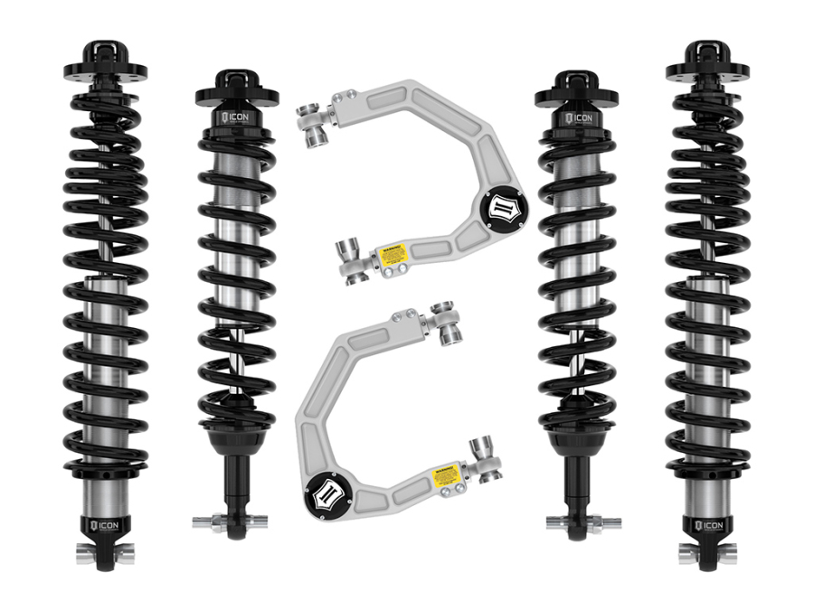 ICON Vehicle Dynamics - ICON 2021-2022 FORD BRONCO WITHOUT SASQUATCH PACKAGE 3-4" LIFT STAGE 3 SUSPENSION SYSTEM WITH BILLET UPPER CONTROL ARMS - K40003 - Image 5