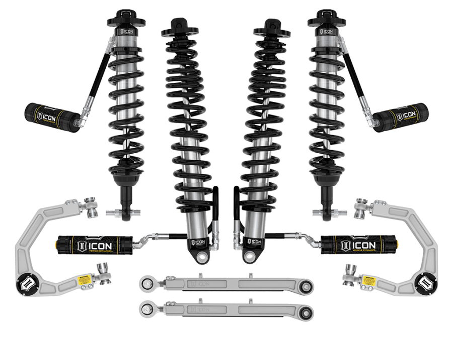 ICON Vehicle Dynamics - ICON 2021-2022 FORD BRONCO WITHOUT SASQUATCH PACKAGE 3-4" LIFT STAGE 5 SUSPENSION SYSTEM WITH BILLET CONTROL ARMS AND LINKS - K40005 - Image 5