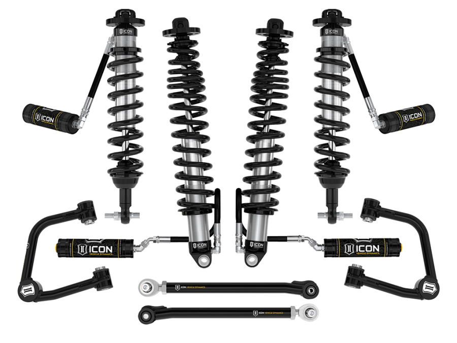 ICON Vehicle Dynamics - ICON 2021-2022 FORD BRONCO WITHOUT SASQUATCH PACKAGE 3-4" LIFT STAGE 5 SUSPENSION SYSTEM WITH TUBULAR CONTROL ARMS AND LINKS - K40005T - Image 5