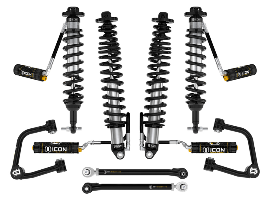 ICON Vehicle Dynamics - ICON 2021-2022 FORD BRONCO WITHOUT SASQUATCH PACKAGE 3-4" LIFT STAGE 6 SUSPENSION SYSTEM WITH TUBULAR CONTROL ARMS AND LINKS - K40006T - Image 5