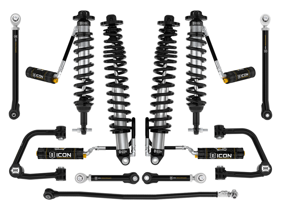 ICON Vehicle Dynamics - ICON 2021-2022 FORD BRONCO WITHOUT SASQUATCH  PACKAGE 3-4" LIFT STAGE 7 SUSPENSION SYSTEM WITH TUBULAR CONTROL ARMS AND LINKS - K40007T - Image 5