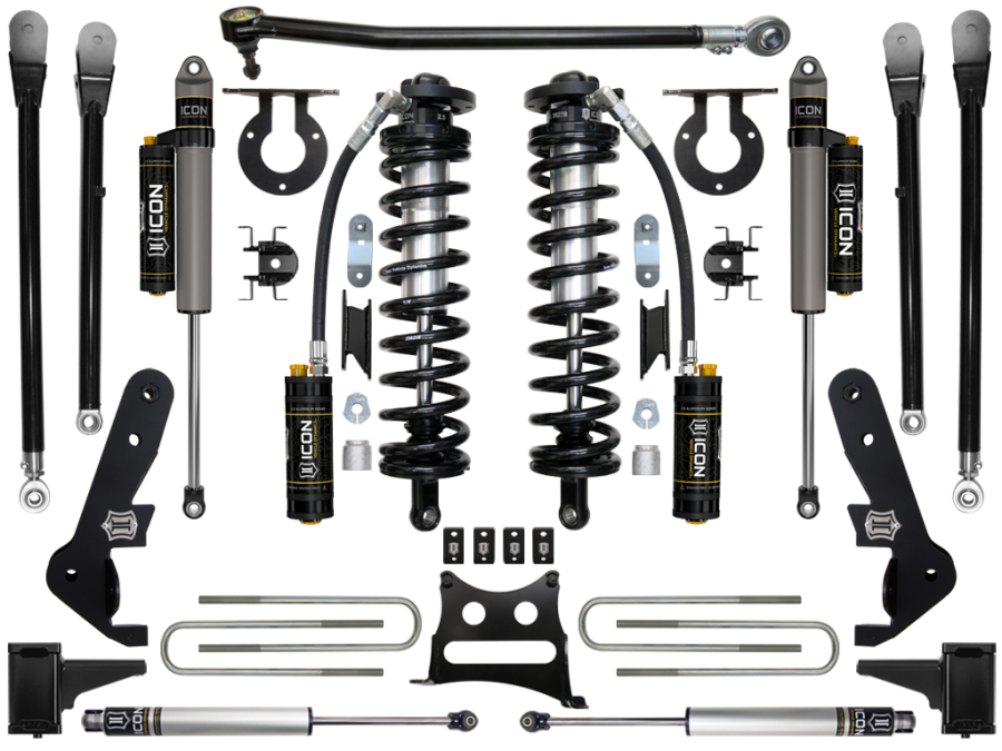 ICON Vehicle Dynamics - ICON 2017-2022 FORD F-250/F-350 4-5.5" LIFT STAGE 5 COILOVER CONVERSION SYSTEM - K63155 - Image 3