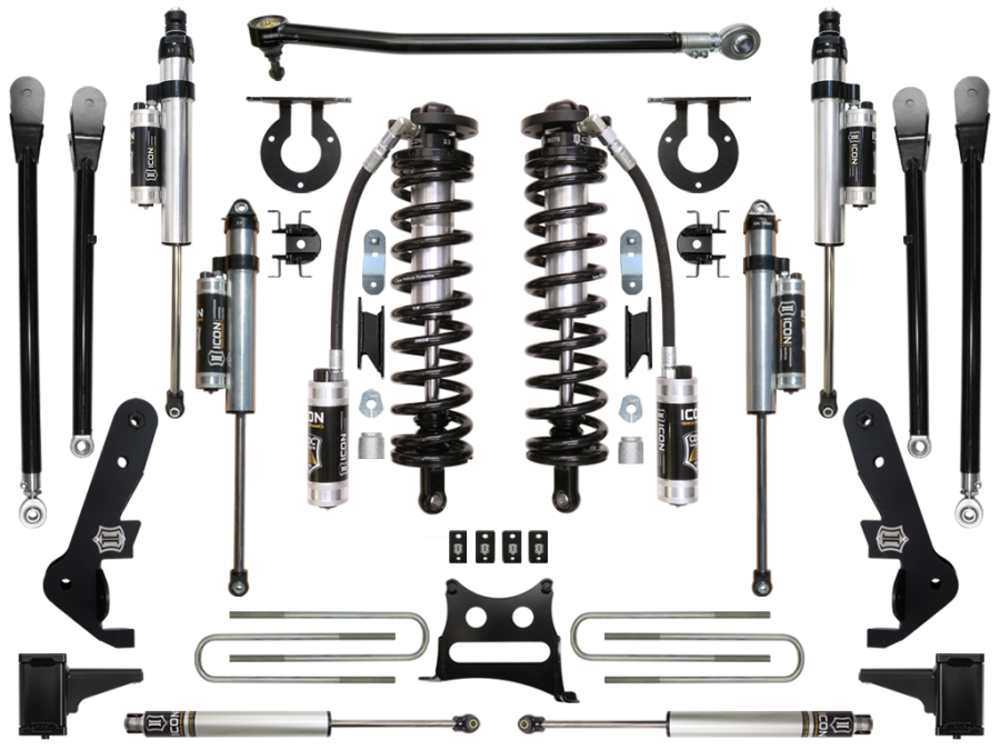 ICON Vehicle Dynamics - ICON 2017-2022 FORD F-250/F-350 4-5.5" LIFT STAGE 6 COILOVER CONVERSION SYSTEM - K63156 - Image 2