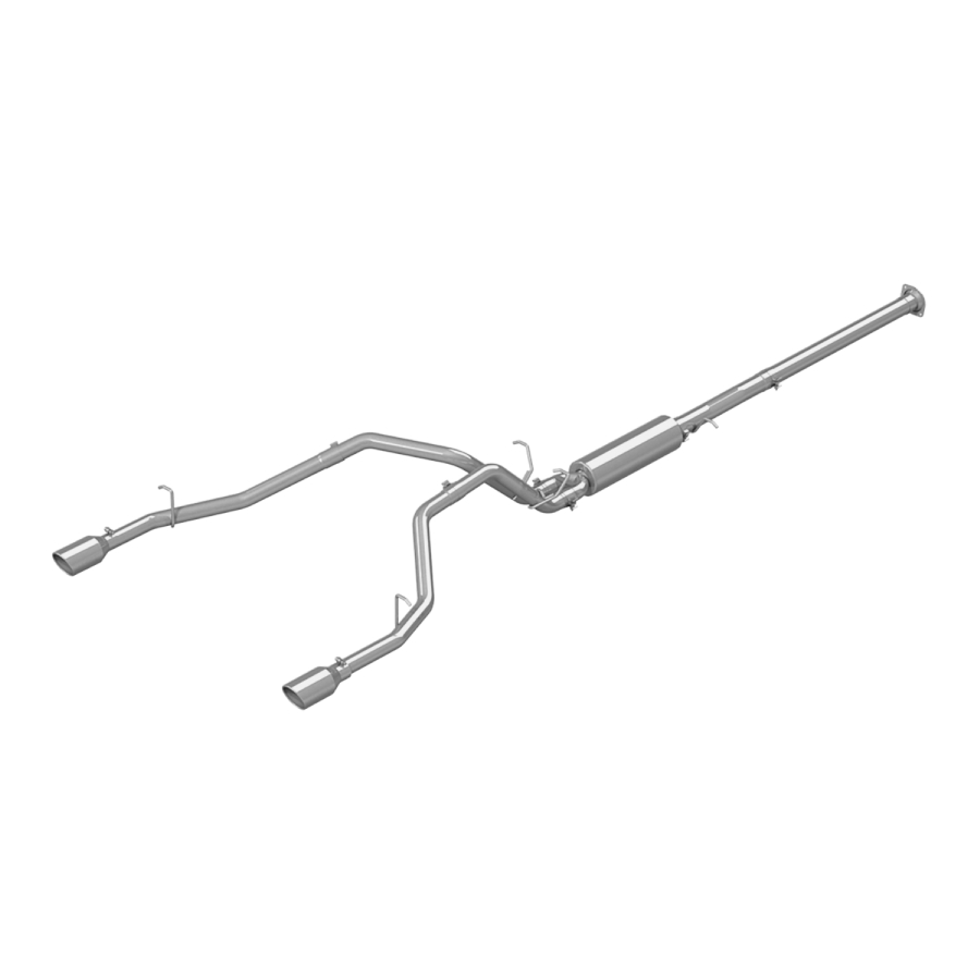 MBRP Exhaust - MBRP EXHAUST 3IN. CAT-BACK 2.5IN. DUAL SPLIT REAR EXIT T409 STAINLESS STEEL. - S5152409 - Image 2