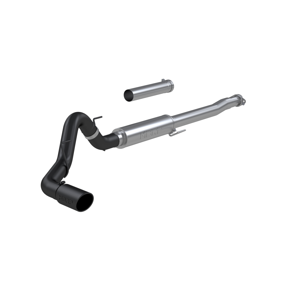 MBRP Exhaust - MBRP EXHAUST 4IN. CAT-BACK SINGLE SIDE EXIT RACE VERSION BLACK COATED ALUMINIZED STEEL. - S5209BLK - Image 2