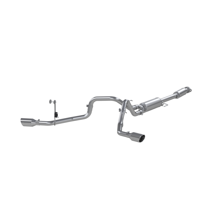 MBRP Exhaust - MBRP EXHAUST 3IN. CAT-BACK 2.5IN DUAL SPLIT SIDE EXIT ALUMINIZED STEEL. - S5213AL - Image 2