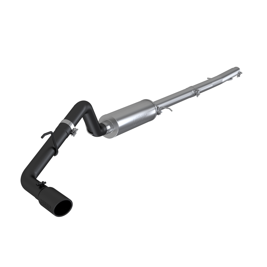 MBRP Exhaust - MBRP EXHAUST 3IN. CAT-BACK SINGLE SIDE EXIT BLACK COATED ALUMINIZED STEEL. - S5227BLK - Image 2