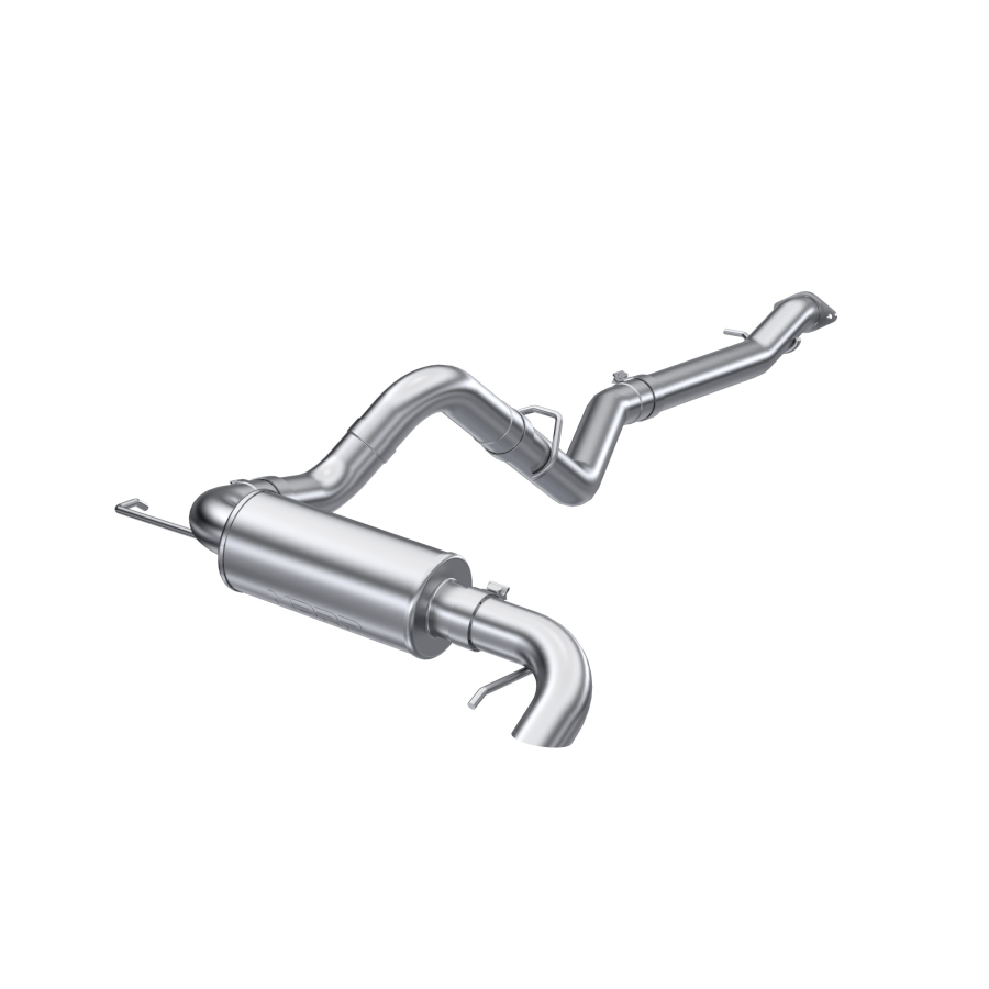 MBRP Exhaust - MBRP EXHAUST 3IN. CAT-BACK SINGLE REAR EXIT HIGH CLEARANCE T304 STAINLESS STEEL. - S5237304 - Image 2