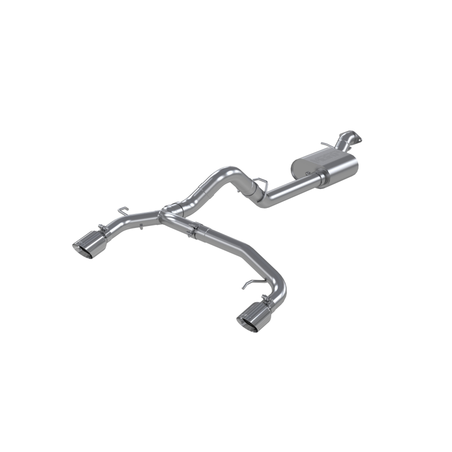 MBRP Exhaust - MBRP EXHAUST 3IN. CAT-BACK 2.5IN. DUAL SPLIT REAR EXIT T304 STAINLESS STEEL. - S5241304 - Image 2