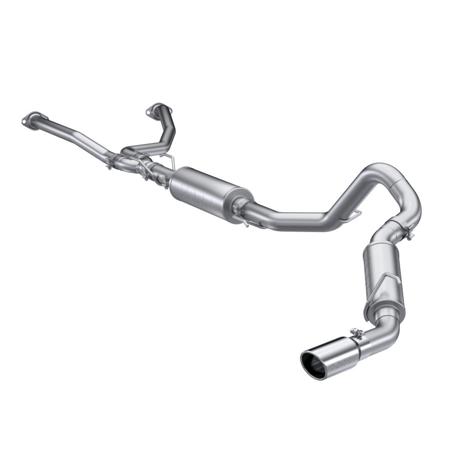 MBRP Exhaust - MBRP EXHAUST 2.5IN. CAT-BACK 3IN. SINGLE SIDE EXIT ALUMINIZED STEEL. - S5301AL - Image 2