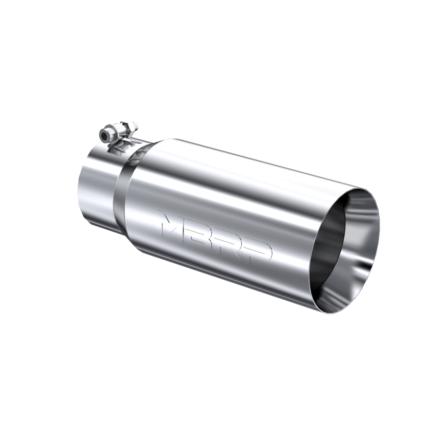 MBRP Exhaust - MBRP EXHAUST 5" INLET OUTSIDE DIAMETER // DUAL WALL STRAIGHT // 4" INLET INSIDE DIAMETER // 12" ASSEMBLED LENGTH. - T5049 - Image 1