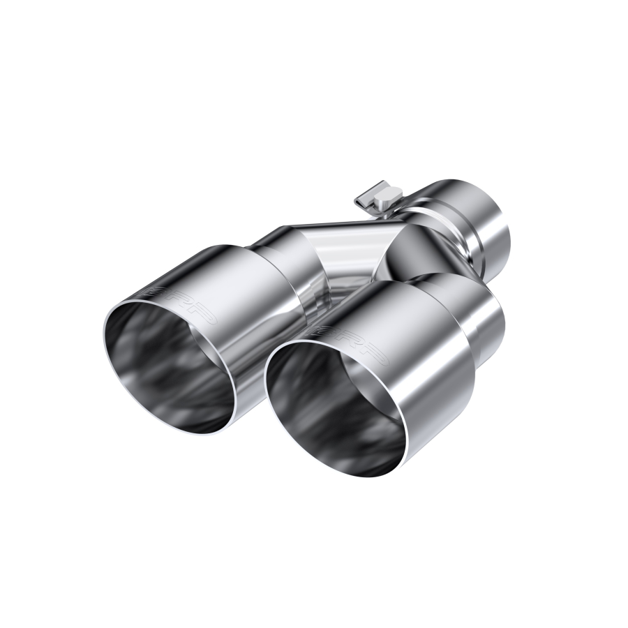 MBRP Exhaust - MBRP EXHAUST 2.5" ID, DUAL 3.5" OD OUT STAGGERED LEFT 9.5"/ RIGHT 9" LENGTH SINGLE WALL T304 STAINLESS STEEL. - T5170 - Image 2