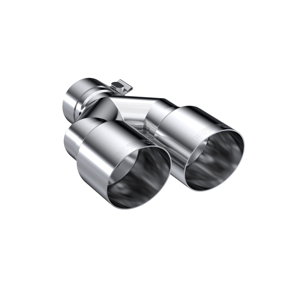 MBRP Exhaust - MBRP EXHAUST 2.5" ID, DUAL 3.5" OD OUT STAGGERED LEFT 9"/ RIGHT 9.5" LENGTH SINGLE WALL T304 STAINLESS STEEL. - T5171 - Image 2