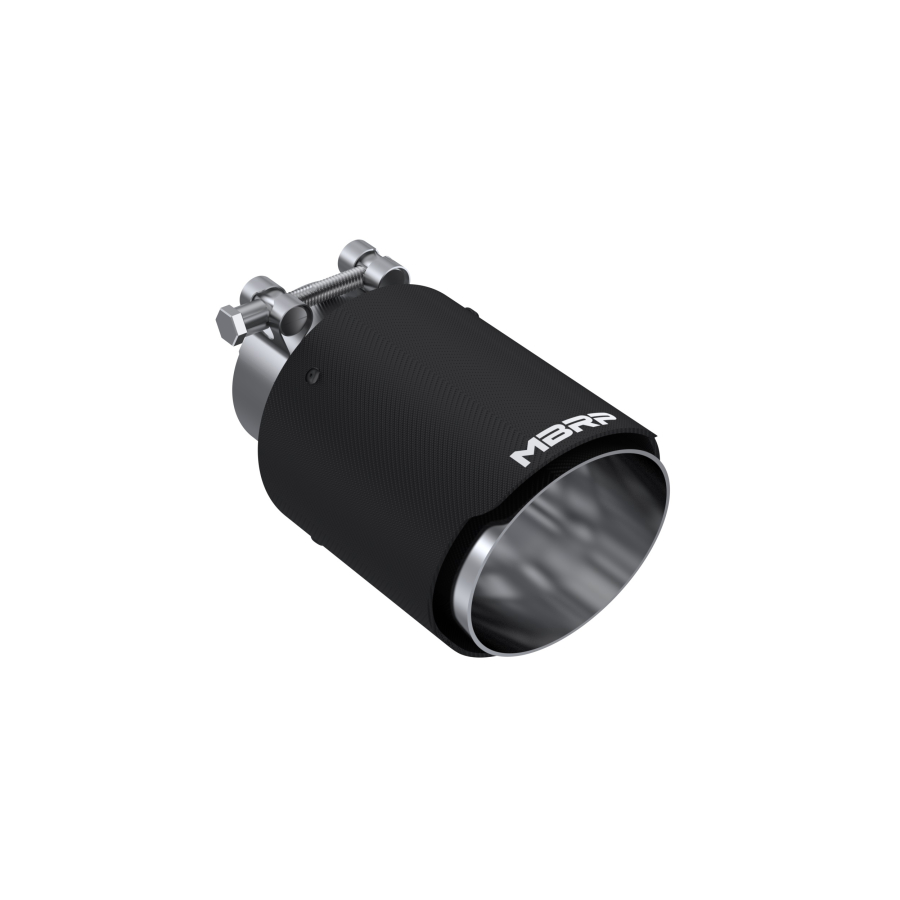 MBRP Exhaust - MBRP EXHAUST MBRP UNIVERSAL 2.5" INLET CARBON FIBER EXHAUST TIP. - T5176CF - Image 2