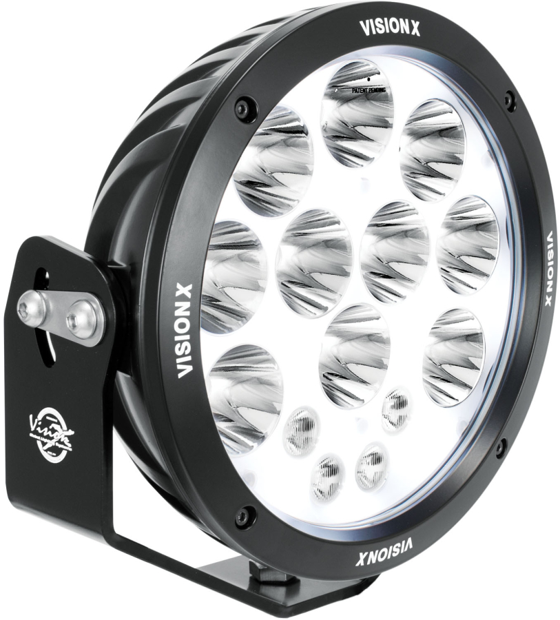 Vision X Lighting - VISION X LIGHTING SINGLE 8.7" CANNON ADVENTURE HALO 14 LED LIGHT MIXED BEAM - 1238116 - Image 2