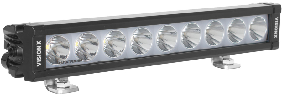 Vision X Lighting - VISION X LIGHTING 13.19" XPL SERIES HALO 9 LED LIGHT BAR INCLUDING END CAP MOUNTING L BRACKET AND HARNESS - 2513916 - Image 2