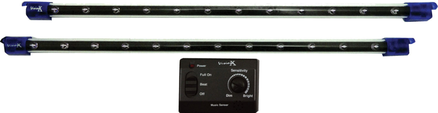 VISION X LIGHTING 12" TWIN PACK LED BARS BLUE - 4005068