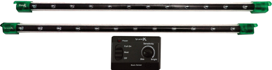 VISION X LIGHTING 12" TWIN PACK LED BARS GREEN - 4005082