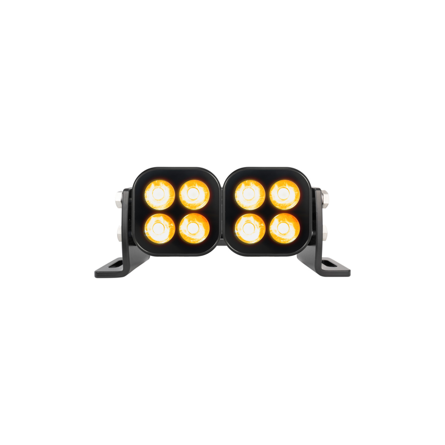 VISION X LIGHTING UNITE SERIES 6" BLACKOUT AMBER SPOT BEAM - 4506018