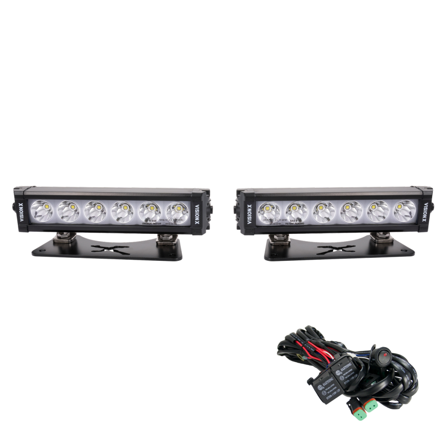 Vision X Lighting - VISION X LIGHTING 2014-CURRENT TOYOTA 4-RUNNER BEHIND THE GRILLE DUAL LIGHT BAR KIT - 5375146 - Image 2