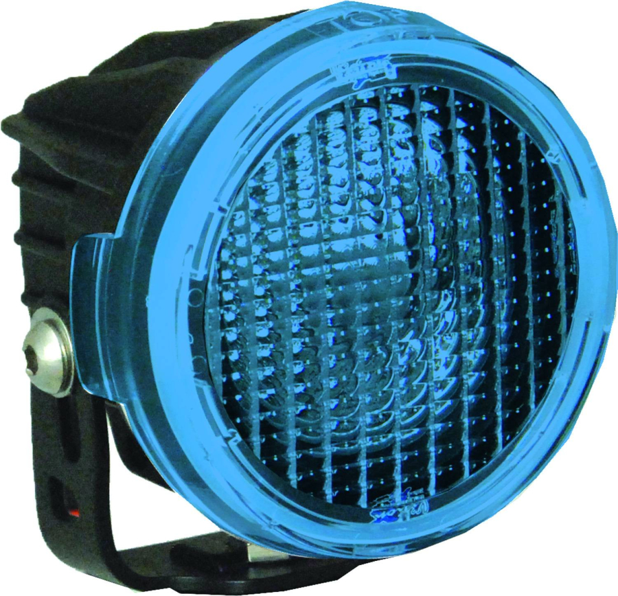 Vision X Lighting - VISION X LIGHTING OPTIMUS ROUND SERIES PCV BLUE COVER FLOOD BEAM - 9889573 - Image 2