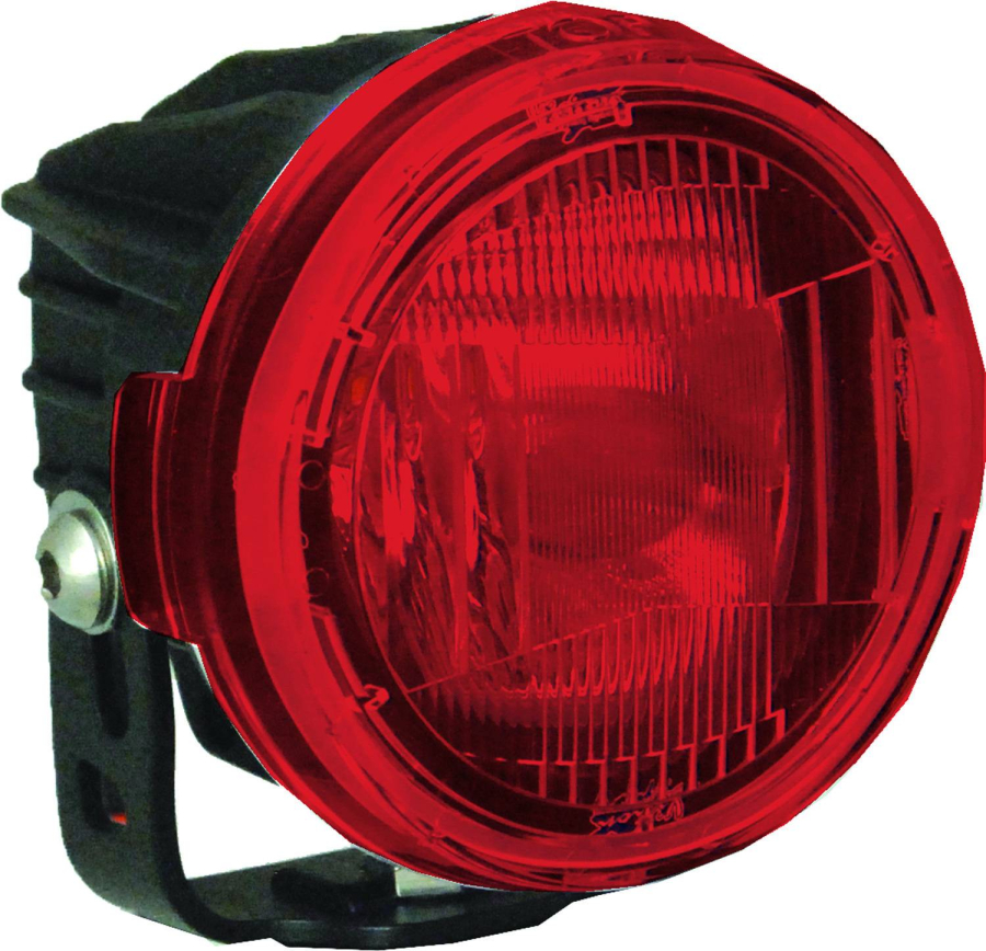 Vision X Lighting - VISION X LIGHTING OPTIMUS ROUND SERIES PCV RED COVER EURO BEAM - 9889726 - Image 2