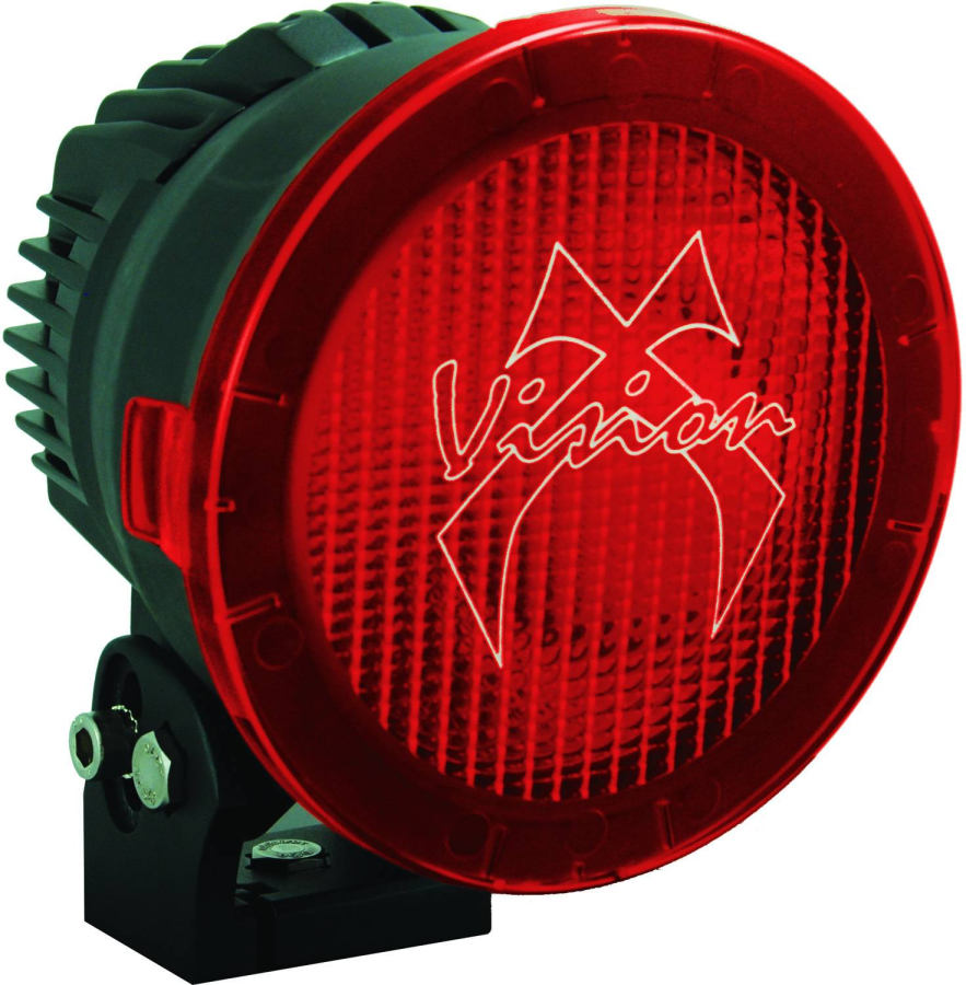 Vision X Lighting - VISION X LIGHTING 6.7" CANNON PCV COVER RED WIDE FLOOD - 9889795 - Image 2