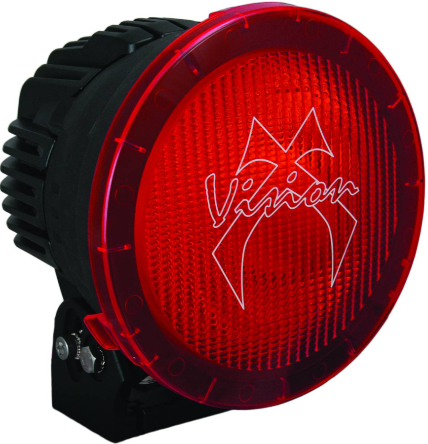 Vision X Lighting - VISION X LIGHTING 8.7" CANNON PCV COVER RED WIDE FLOOD - 9890456 - Image 2