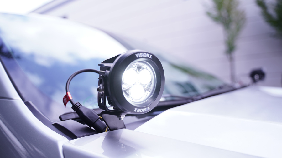 VISION X LIGHTING SINGLE 3.7" SINGLE SOURCE 10 WATT LIGHT CANNON CG2 USING DT CONNECTOR - 9925240