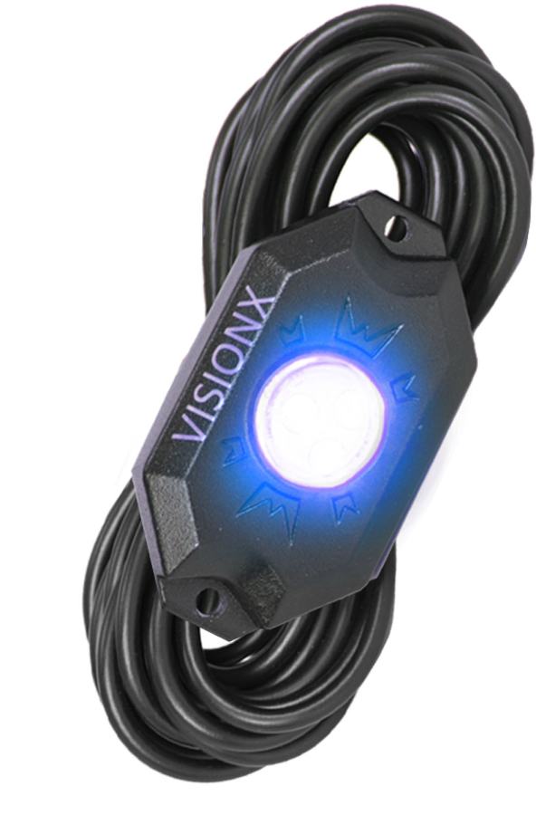 Vision X Lighting - VISION X LIGHTING 9 WATT LED ROCK LIGHT SINGLE POD BLUE - 9929262 - Image 2