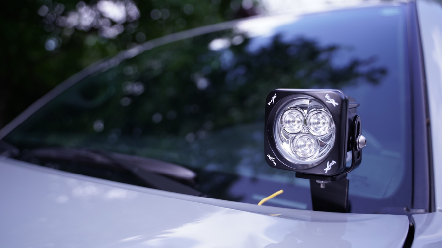 VISION X LIGHTING SINGLE 3.0" SQUARE 3 LED CANNON CG2 LIGHT - 9929644