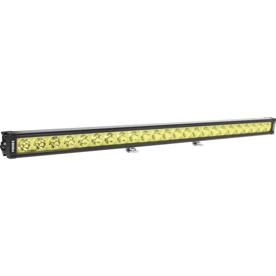 Vision X Lighting - VISION X LIGHTING 32.09" XPL SERIES HALO SELECTIVE YELLOW 24 LED SPOT LIGHT BAR INCLUDING END CAP MOUNTING L BRACKET - 9946290 - Image 2