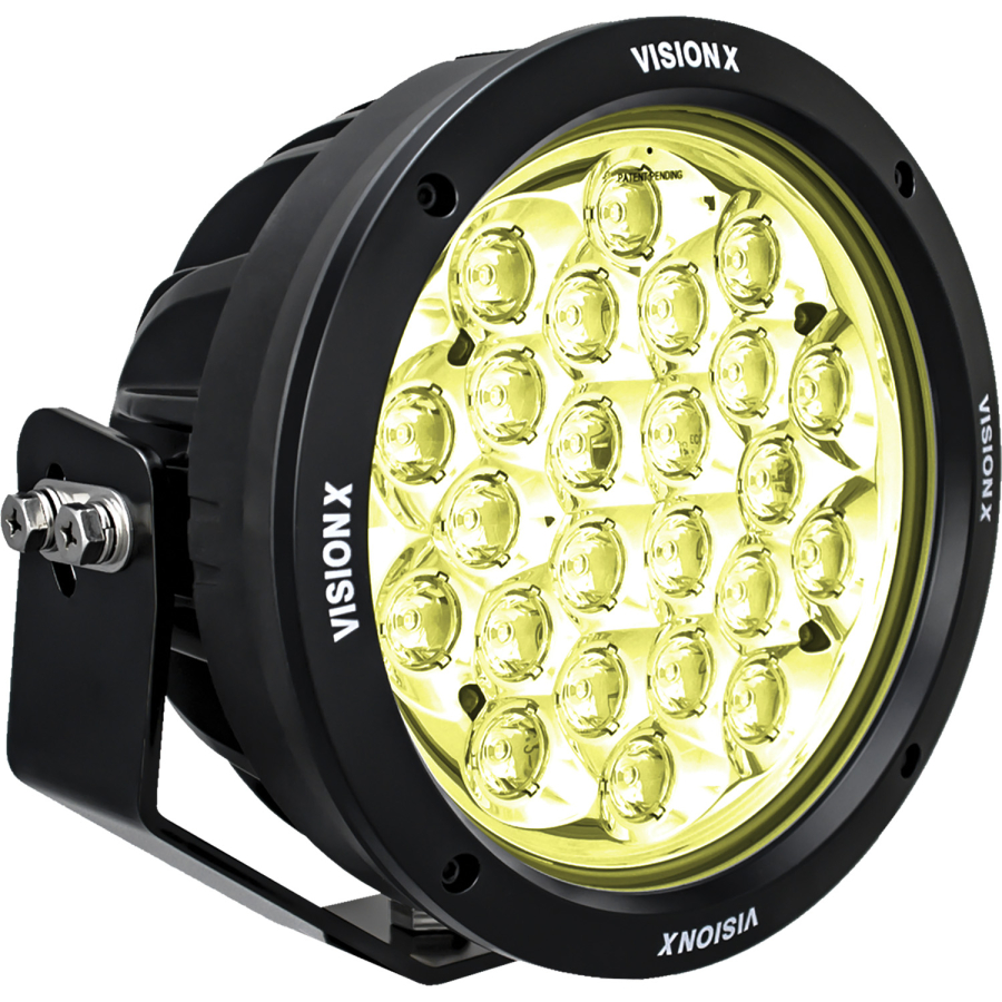Vision X Lighting - VISION X LIGHTING SINGLE 8.7" SELECTIVE YELLOW 24 LED CANNON CG2 LIGHT INCLUDING PIG TAIL USING DTP CONNECTORS - 9946702 - Image 2