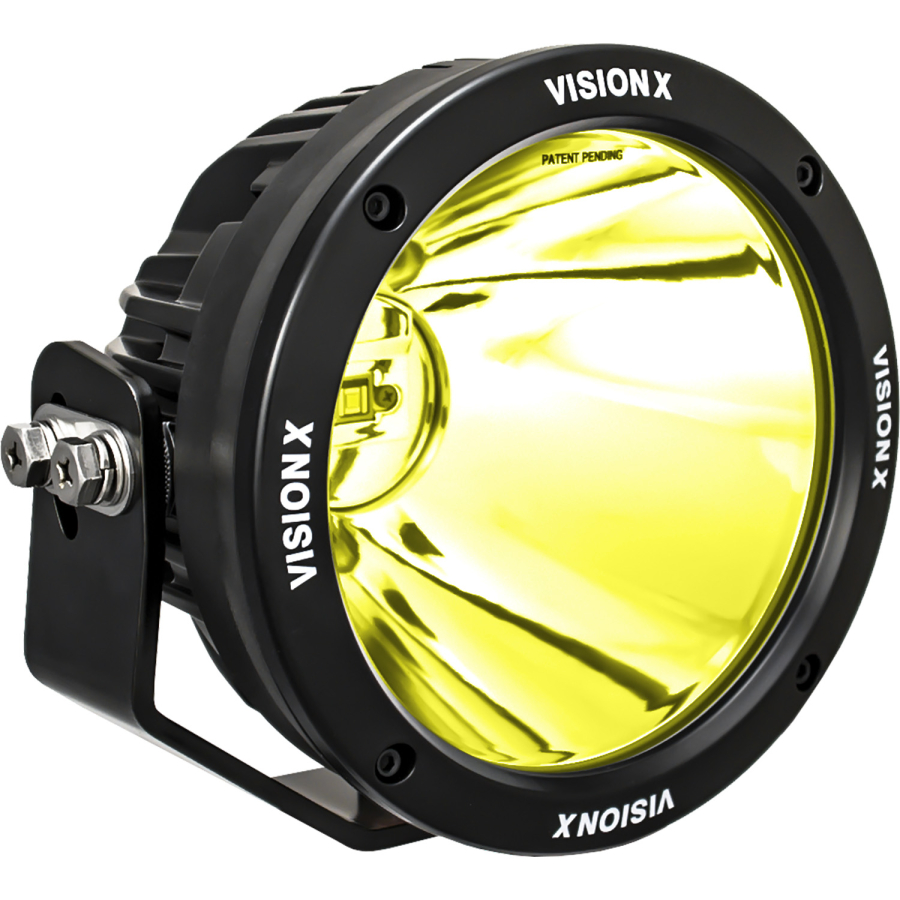 Vision X Lighting - VISION X LIGHTING SINGLE 6.7" SINGLE SOURCE 70 WATT SELECTIVE YELLOW CANNON CG2 LIGHT INCLUDING PIG TAIL USING DTP C - 9946757 - Image 2