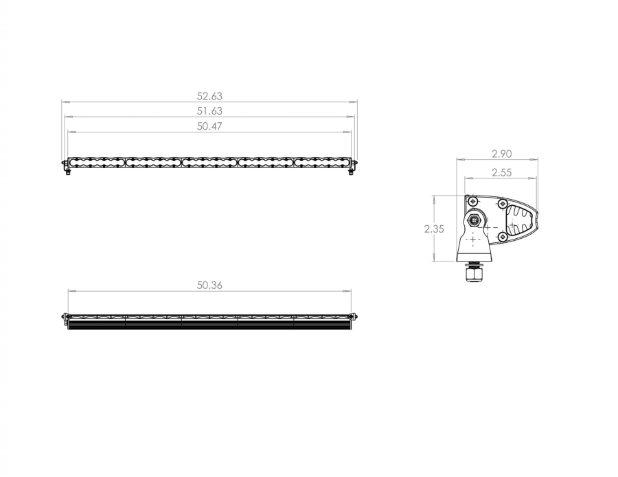 Baja Designs - S8 50 Inch LED Light Bar Driving/Combo - Image 2