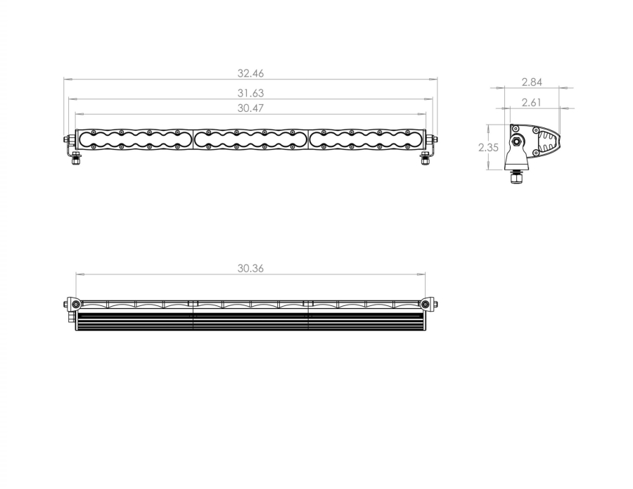 Baja Designs - S8 30 Inch LED Light Bar Amber Driving/Combo - Image 2