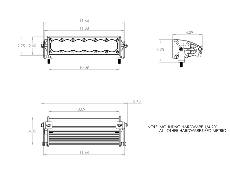 Baja Designs - OnX6+ 10 Inch LED Light Bar Amber Driving/Combo - Image 4